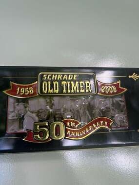 Schrade Old Timer Knife ~ 94OTANV Gunstock Trapper 50th Anniversary w Tin Sealed